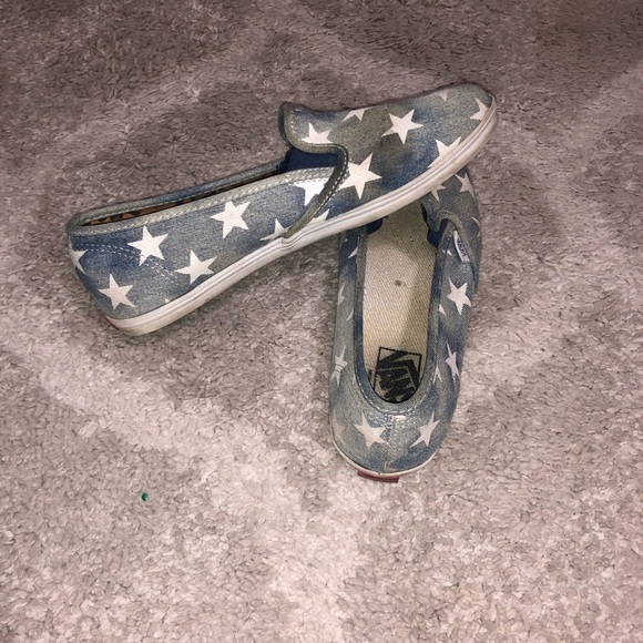 Vans Denim Acid Wash with Stars - Picture 2 of 3
